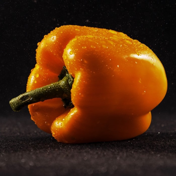 Almanac Planting Co Orange Bell Pepper (Capsicum annuum)