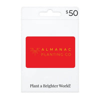 Almanac Planting Co $50 Gift Card