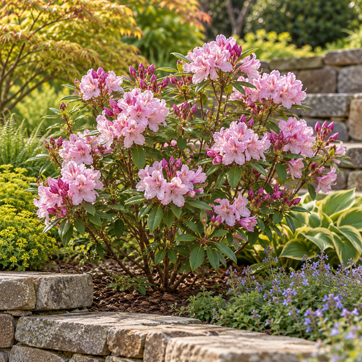 Pioneer Silvery Pink Rhododendron