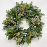 Almanac Planting Co Cinnamon Jingle Wreath Close Up