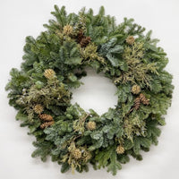 Almanac Planting Co Noble Juniper Wreath (Zoomed In)