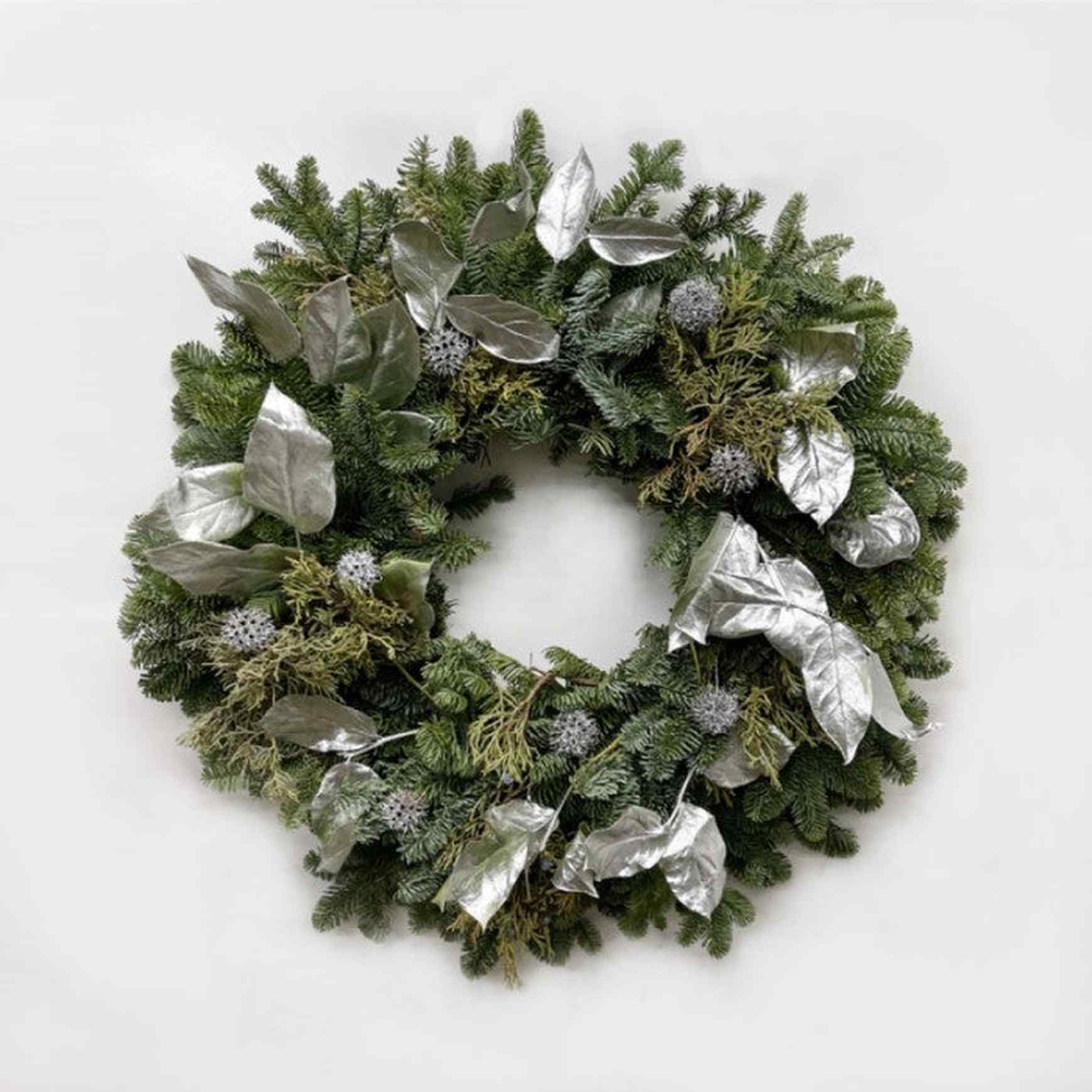 Almanac Planting Co Silver Salal Wreath