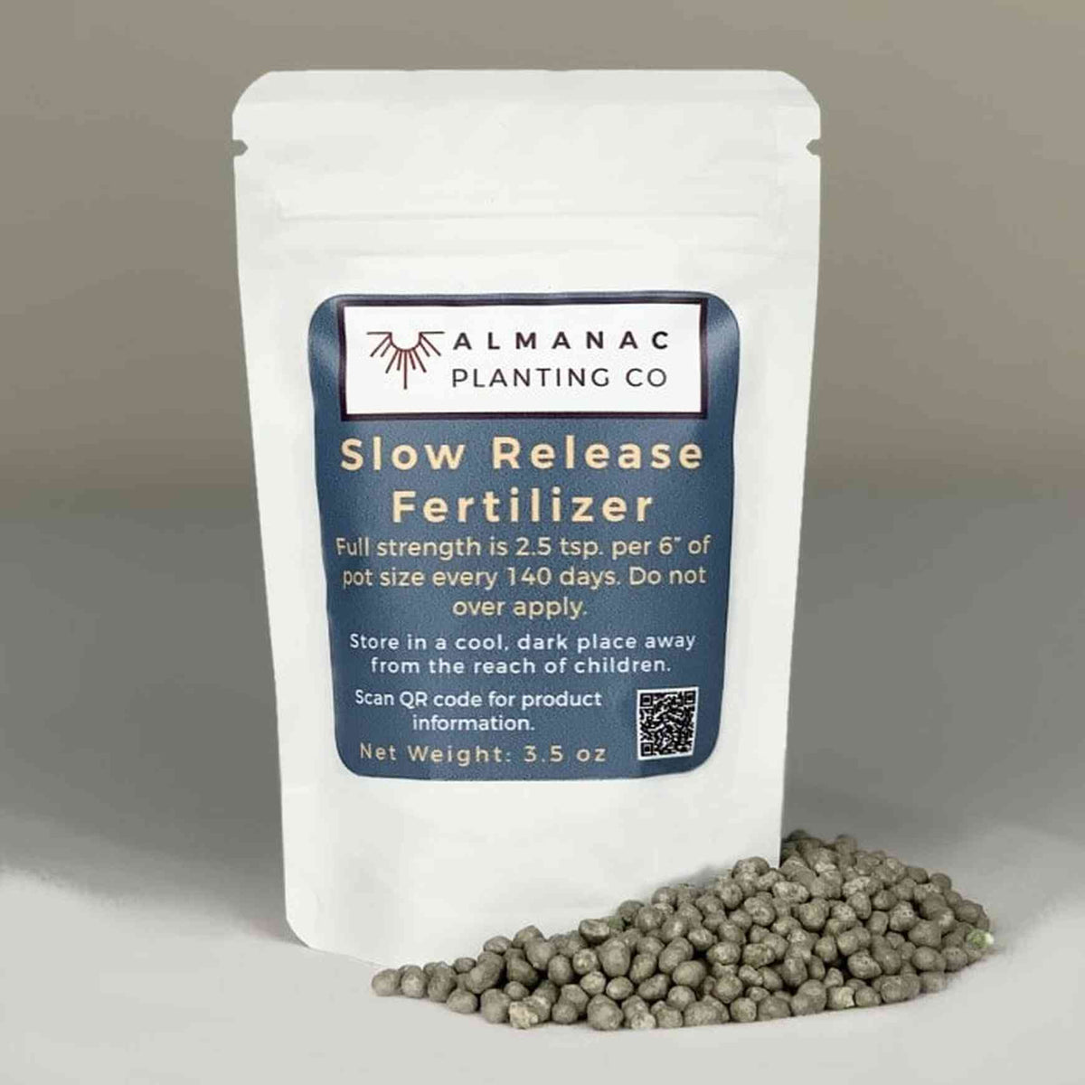 Almanac Planting Slow Release Fertilizer, Plant Food, 140 Day 13-11-11, 3.5 oz package