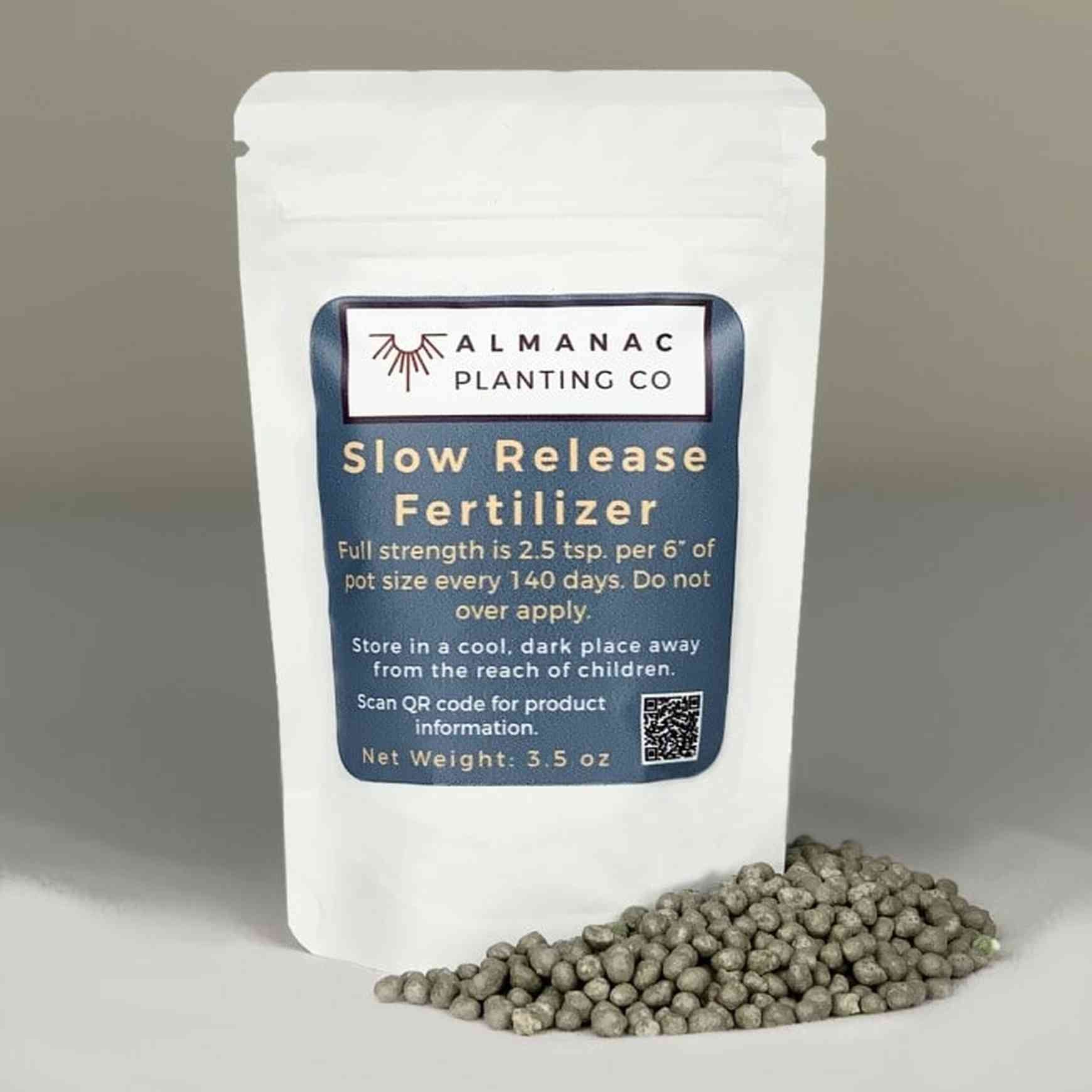 Almanac Planting Slow Release Fertilizer, Plant Food, 140 Day 13-11-11, 3.5 oz package