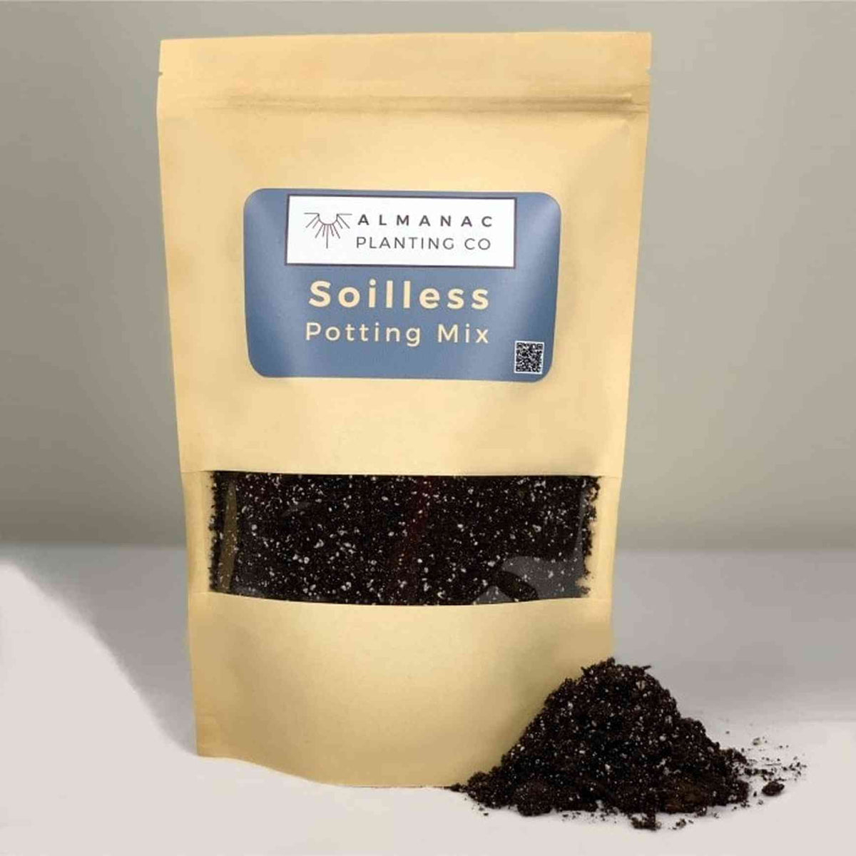 Almanac Planting Soilless Potting Mix in Kraft Paper Bag